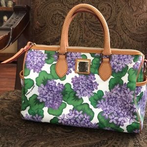 Dooney and Bourke lilac hydrangeas